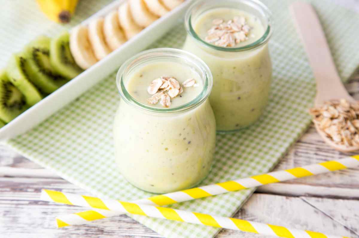 Jugo de Avena y Plátano