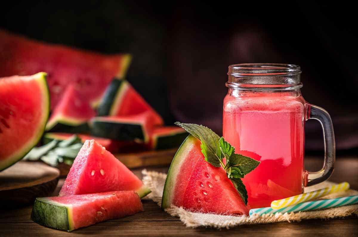 Jugo de Sandía y Bayas
