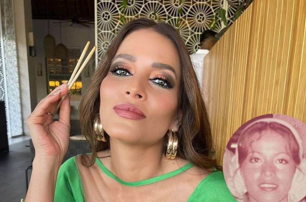 La mamá de Adriana Fonseca de joven