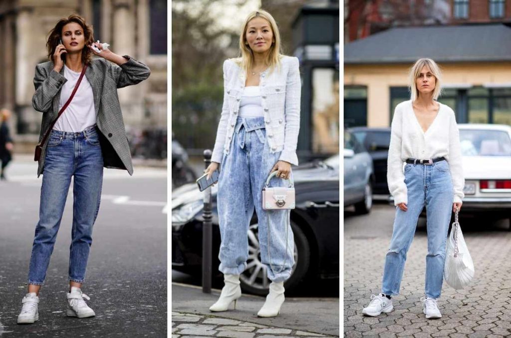 Cómo combinar tus tenis con tus mom jeans si tienes más de 40s 3