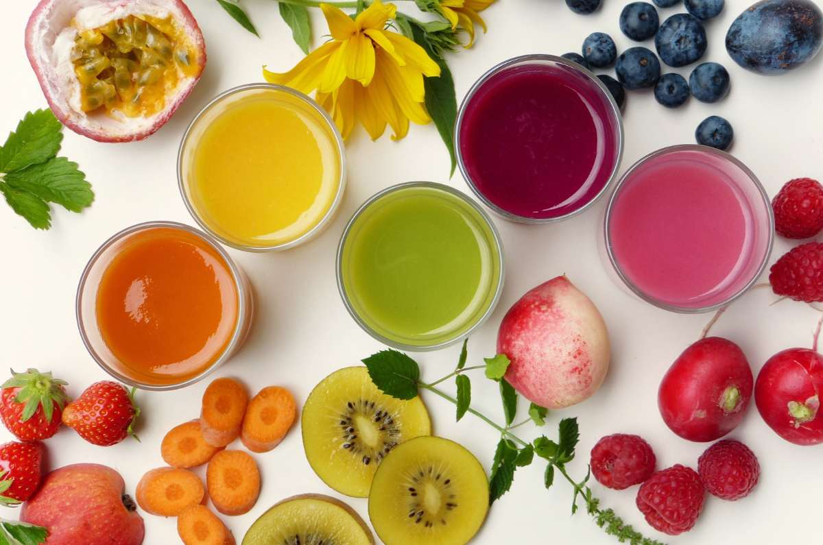 Smoothies frescos con proteína para después de entrenar