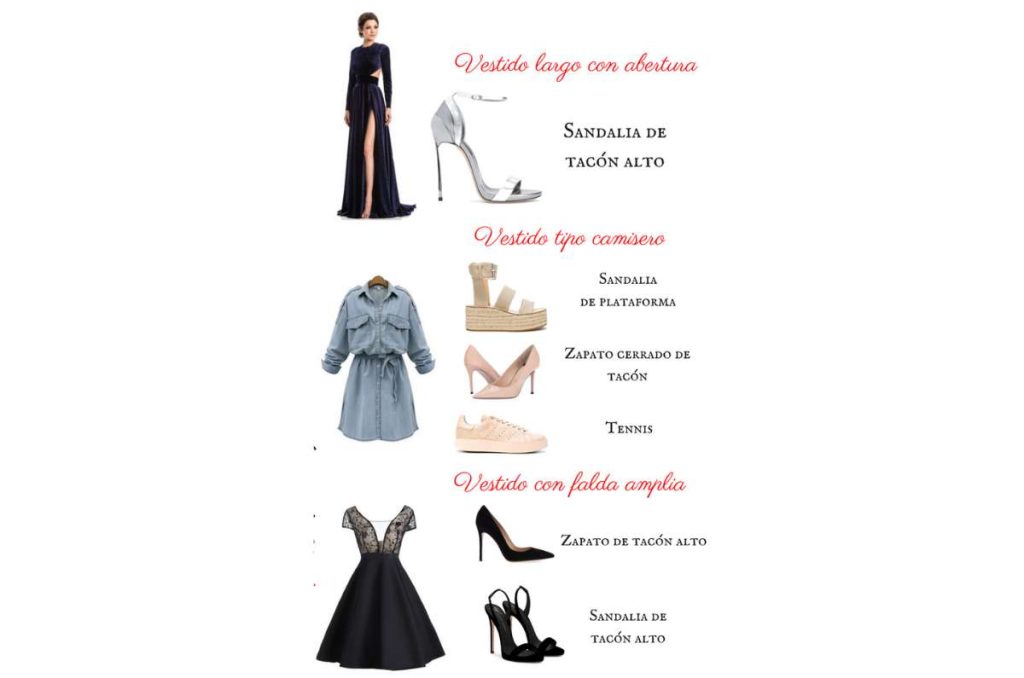 Cómo elegir los tacones según el largo de tu falda o vestido 2