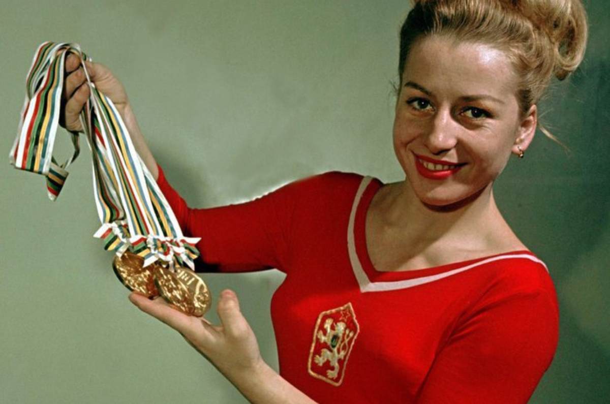 Vera Caslavska y Wyomia Tyus: 2 de las atletas destacadas en los Juegos Olímpicos México 1968