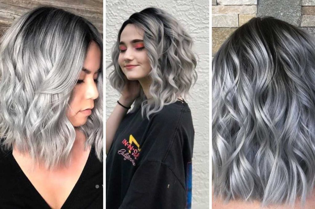 Balayage gris en cabello oscuro; ¿qué colores me favorecen si soy morena clara? 4