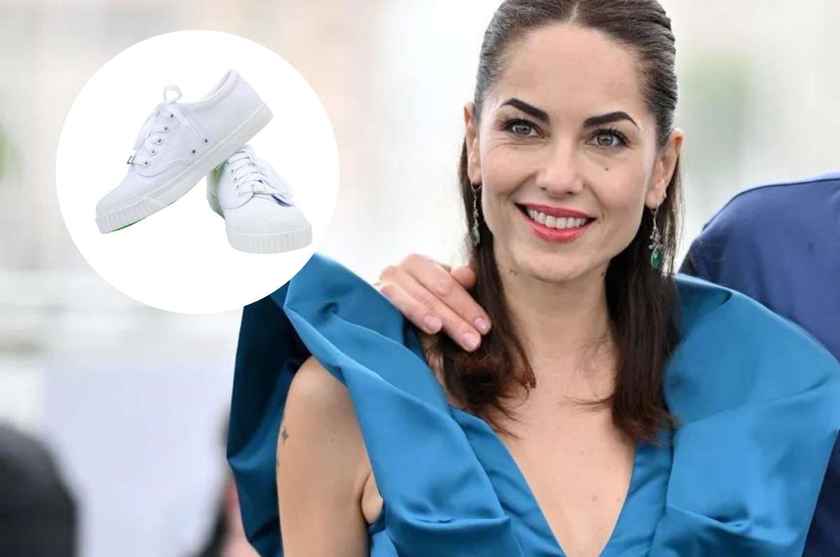 Bárbara Mori muestra cómo usar tenis con vestido a los 45+ y lucir elegante