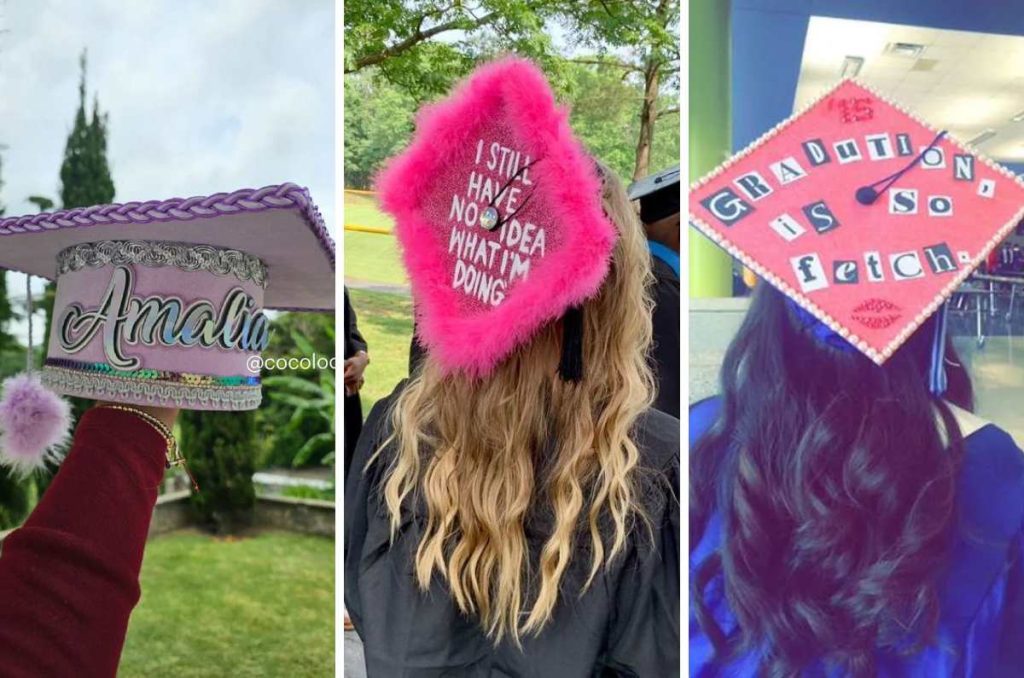 Ideas de birretes personalizados para tomarte tu foto de graduación 1