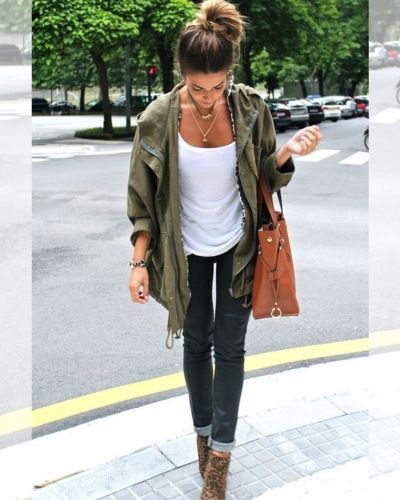 Outfits con botines para días nublados