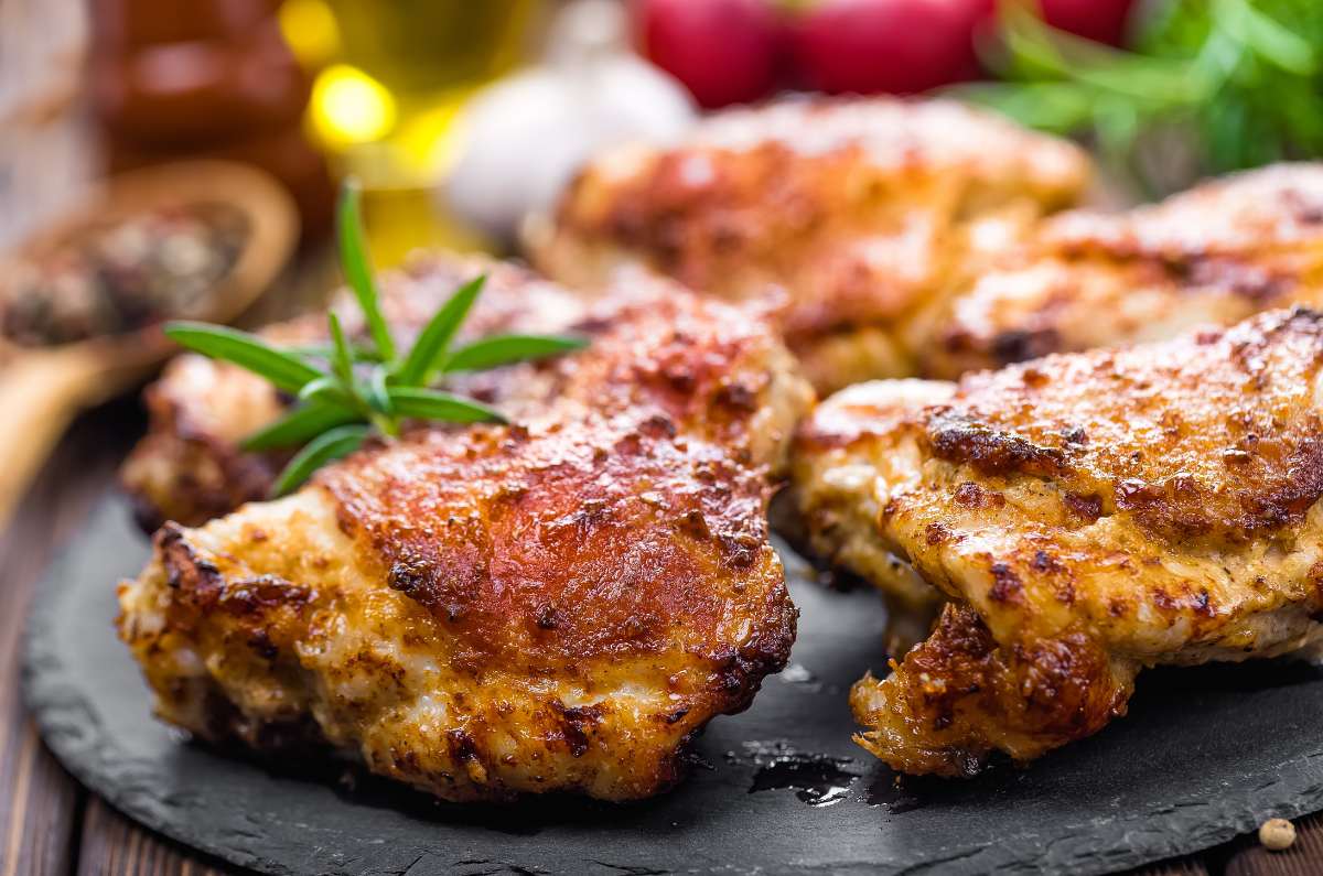 Muslos parmesanos
