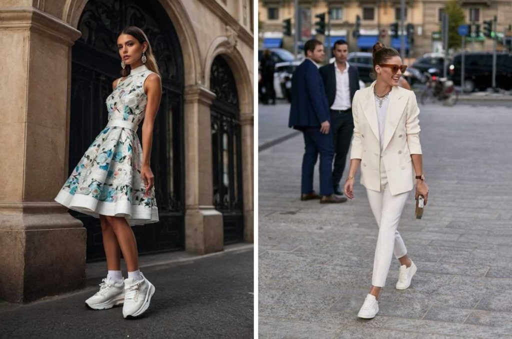 Bárbara Mori muestra cómo usar tenis con vestido a los 45+ y lucir elegante 2