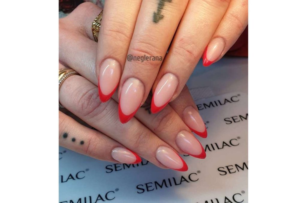 15 diseños de uñas rojas para llevar un mani clásico pero renovado 1