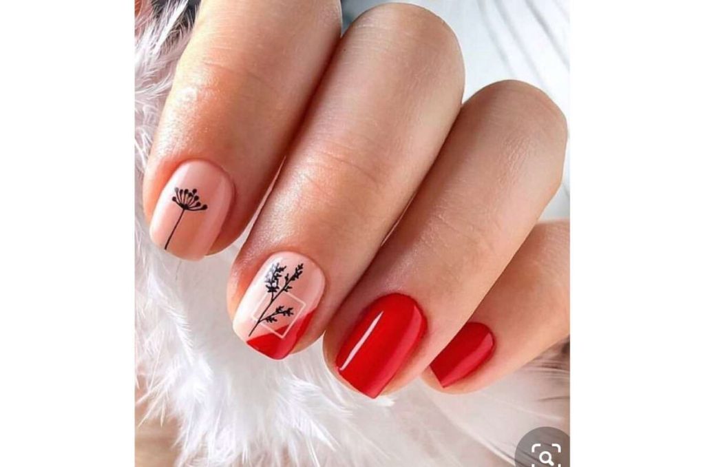 15 diseños de uñas rojas para llevar un mani clásico pero renovado 2
