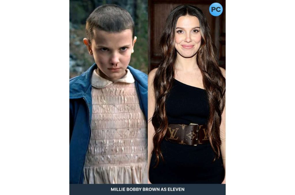 Así ha cambiado Millie Bobby Brown