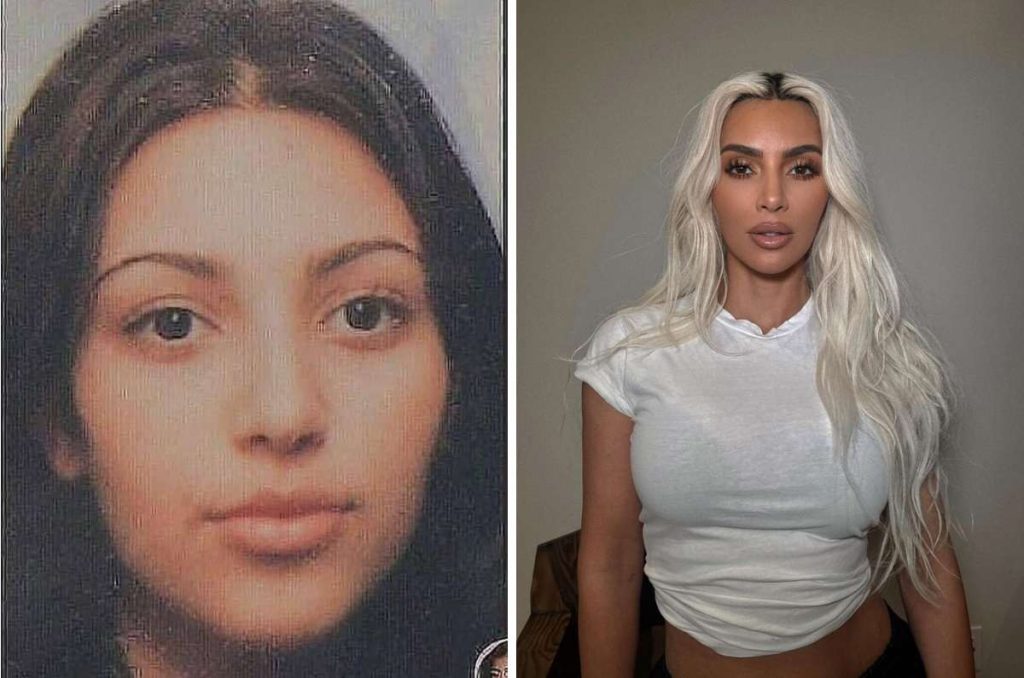 Kim Kardashian cambios físicos