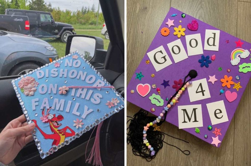 Ideas de birretes personalizados para tomarte tu foto de graduación 2