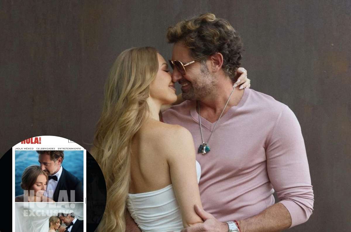Irina Baeva comparte fotos vestida de novia y confiesa que SÍ se casó con Gabriel Soto
