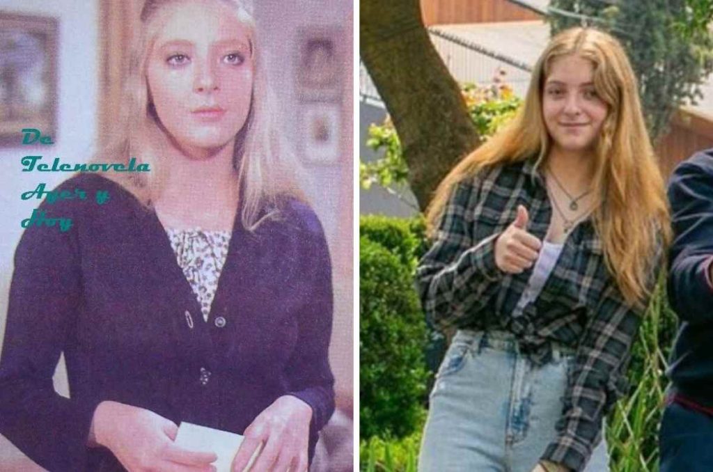Las fotos de Edith González de joven en las que parece gemela de su hija Constanza 1