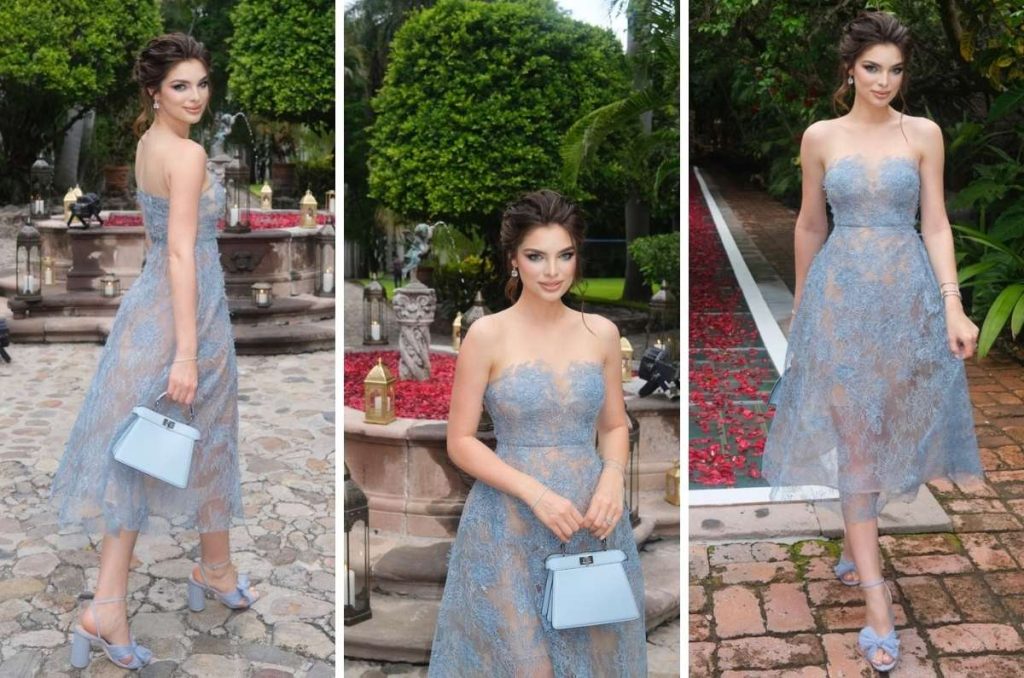 Vestido Nadia Ferreira boda Nodal