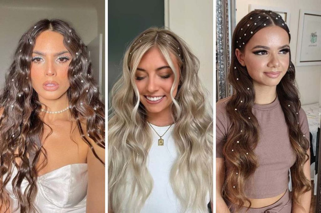 Ideas de peinados para graduación con ondas sirena que puedes hacer en casa 1