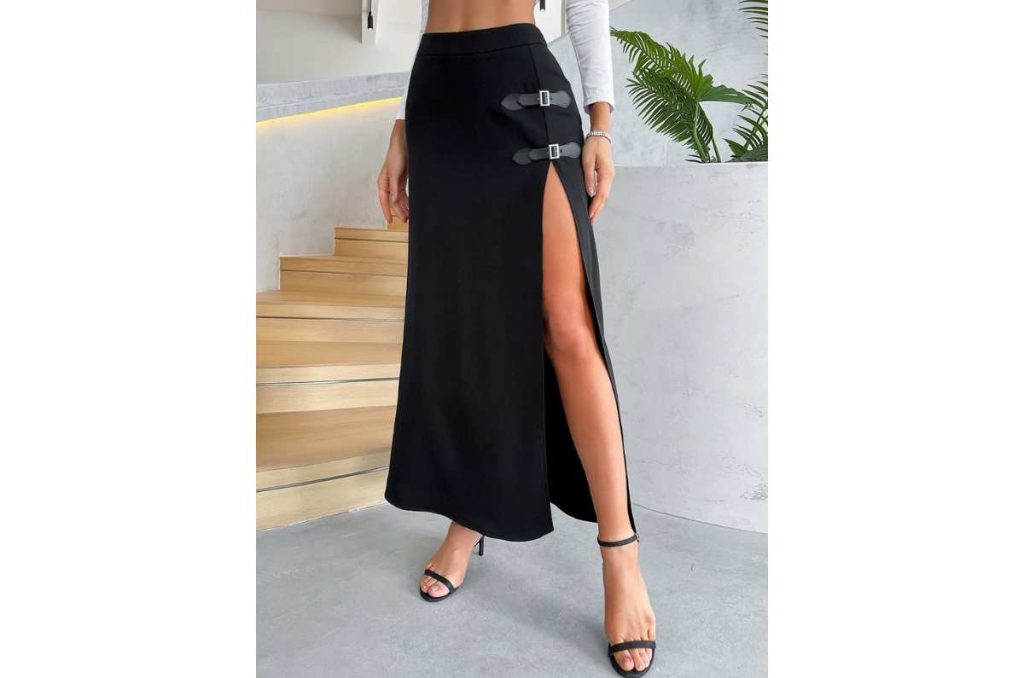5 zapatos que combinan con faldas que tienen abertura en la pierna 3