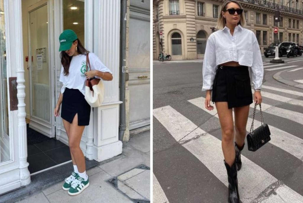 Mini faldas para looks ligeros