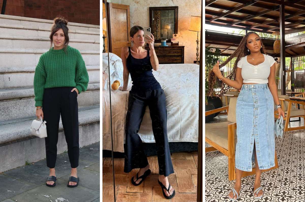 6 outfits con sandalias para lucir arreglada y no fodonga