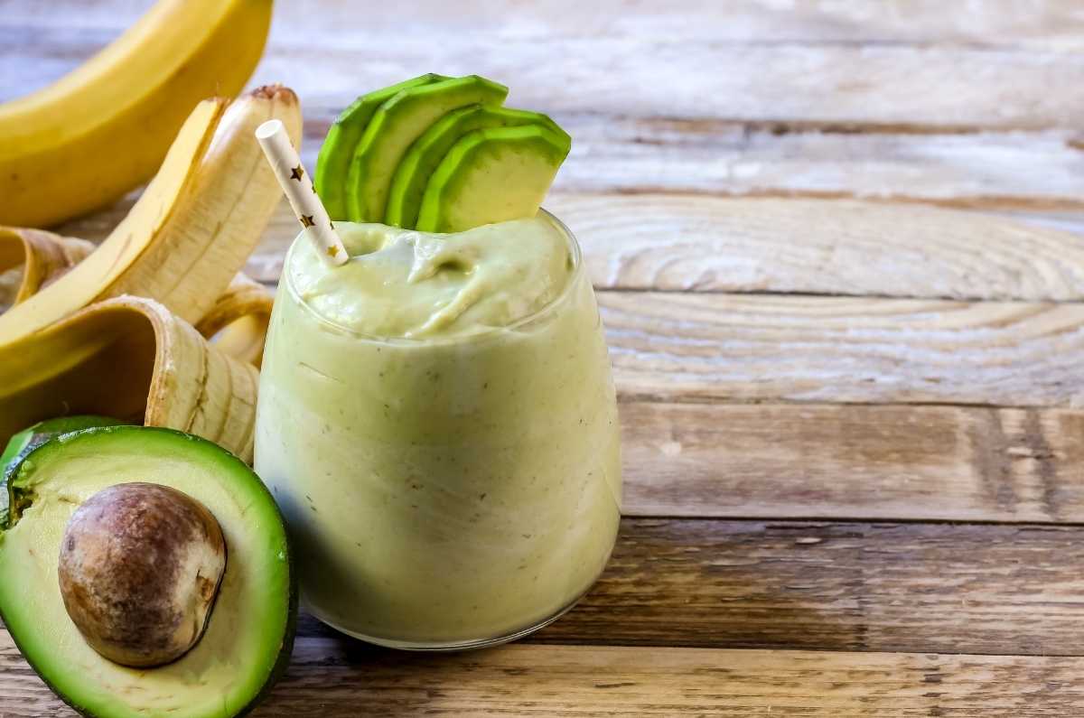 Smoothie de Aguacate y Plátano