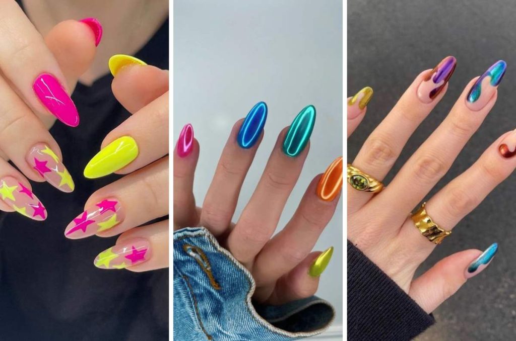 Uñas almendradas de colores: las summer nails ideales para esta temporada 0