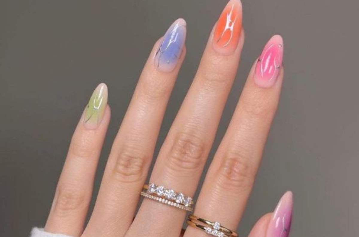 Uñas almendradas de colores: las summer nails ideales para esta temporada