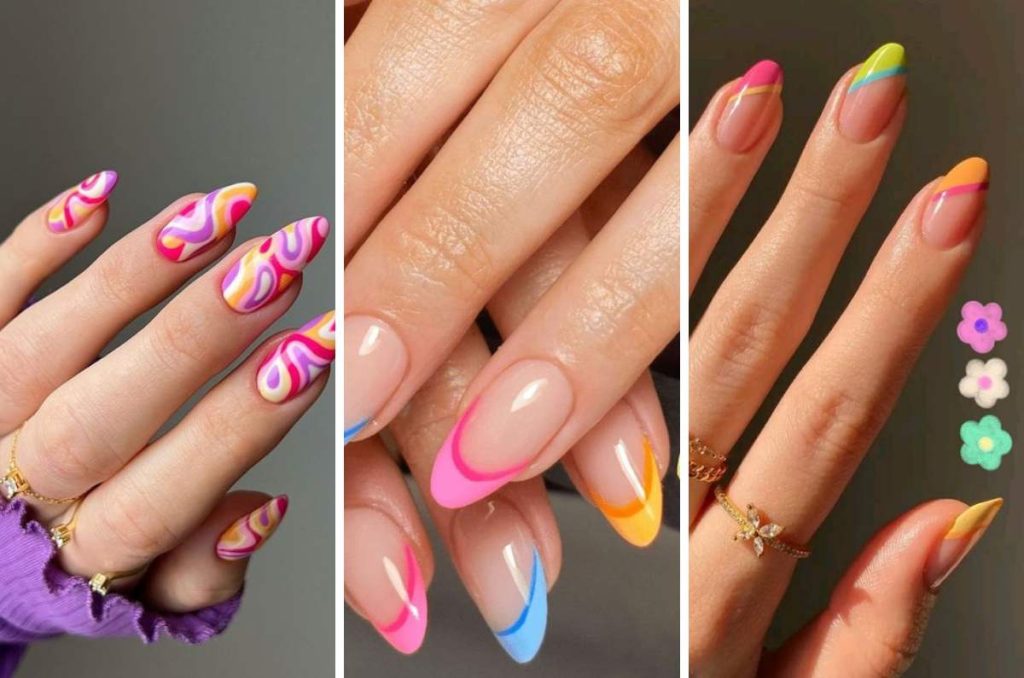 Uñas almendradas de colores: las summer nails ideales para esta temporada 2