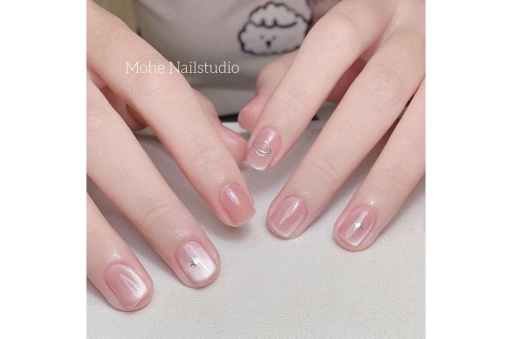uñas coreana aurora