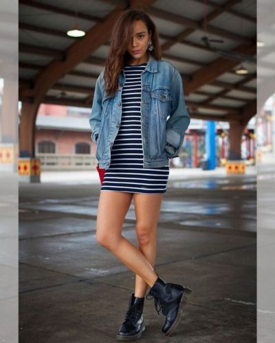 Outfit con vestido