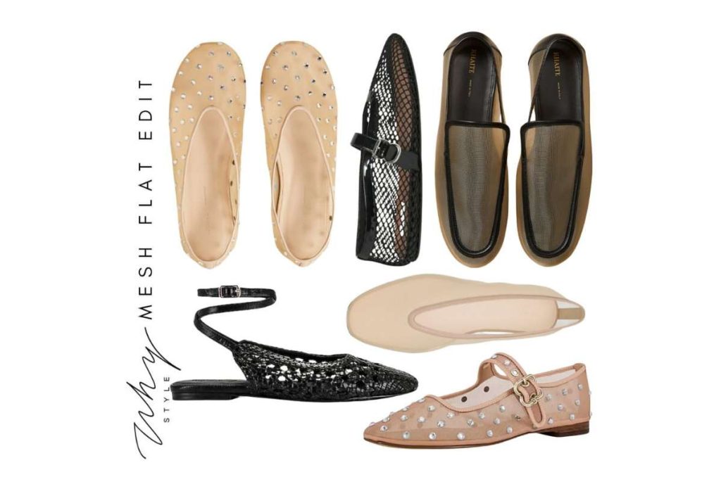 5 estilos diferentes de mesh flats para usar este verano 0