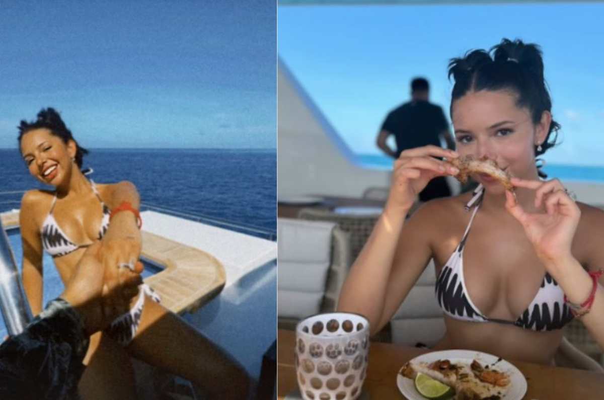 Cuánto cuesta y dónde conseguir el sexy bikini que lució Ángela Aguilar