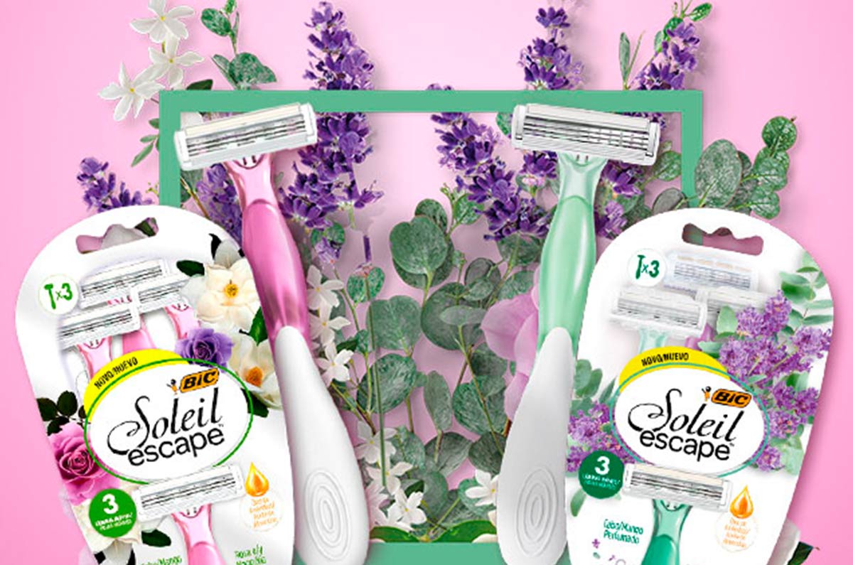Conoce el nuevo BIC Soleil Escape Rosa Magnolia: ideal para cuidar tu piel cuando te rasuras.