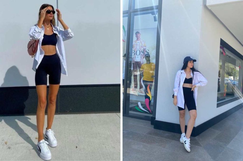 5 looks elegantes que puedes usar diario con brasier deportivo 1