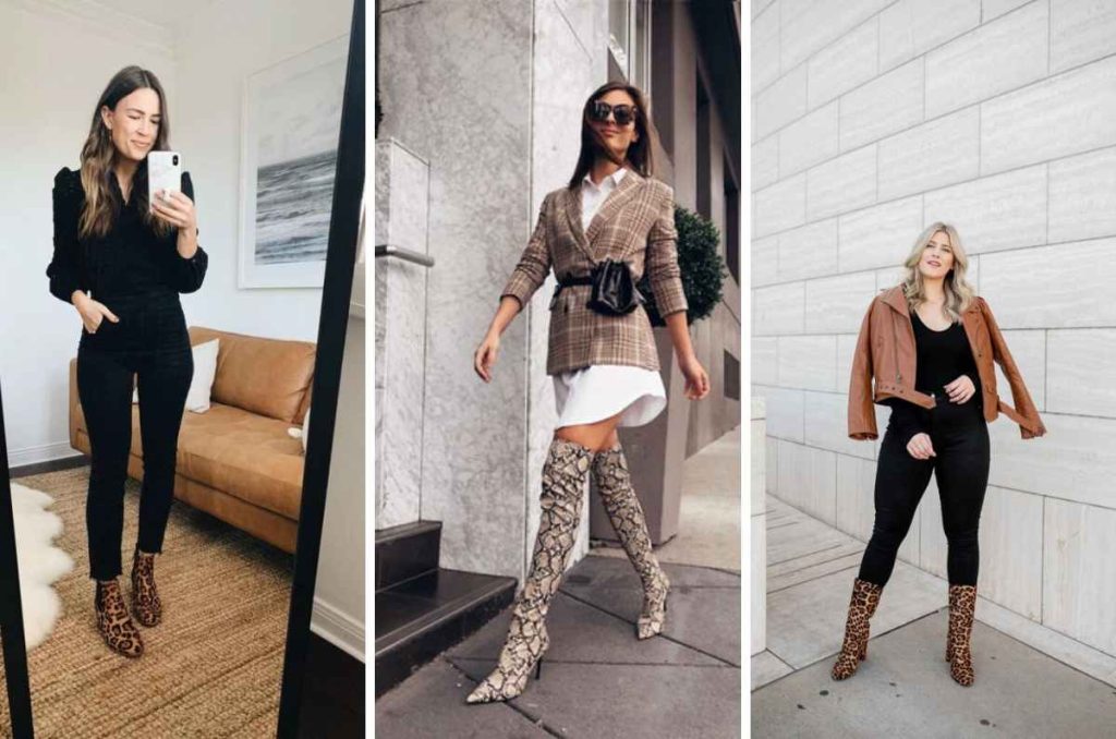 Cómo combinar botas de otoño ‘animal print’ y lograr un outfit elegante 4
