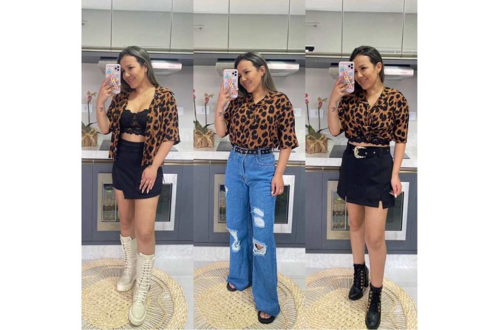 Looks con camisas animal print ideales para la oficina y verte arreglada 0