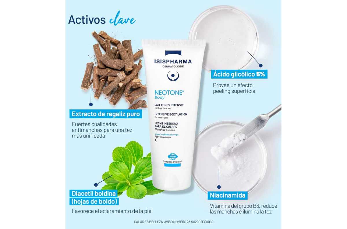 Isispharma Neotone Body Leche corporal despigmentante
