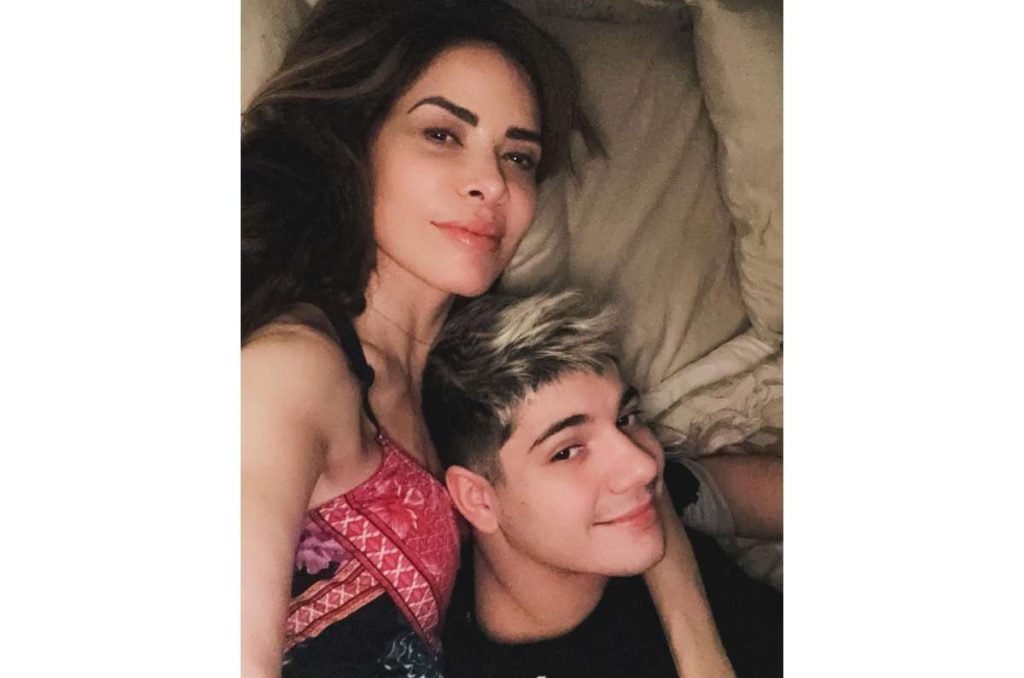 Gloria Trevi hijo menor