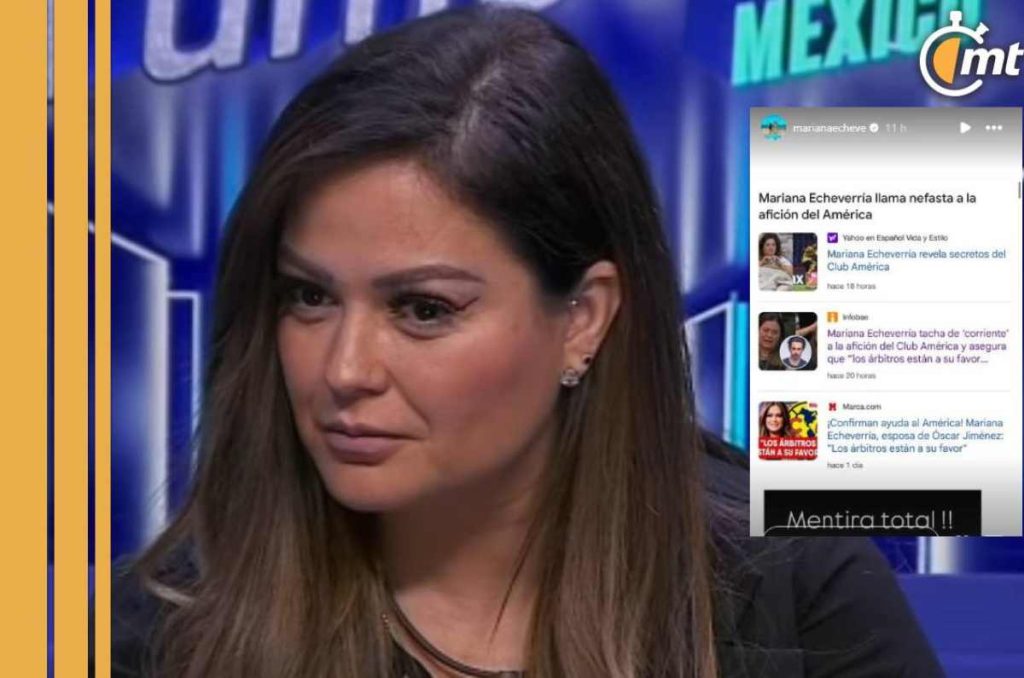 Así de enfurecida abandonó el foro de «Cuéntamelo Ya», Mariana Echeverría tras ser exhibida 2