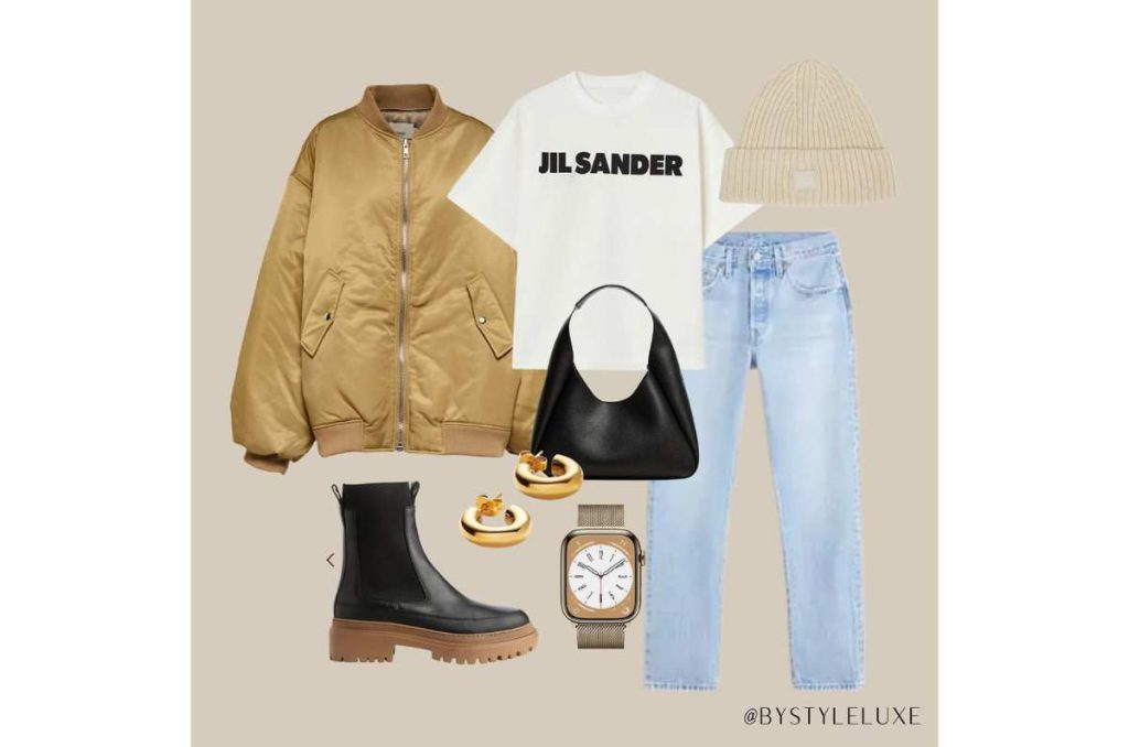 5 outfits cómodos y adecuados para el cambio de clima del verano al otoño 1