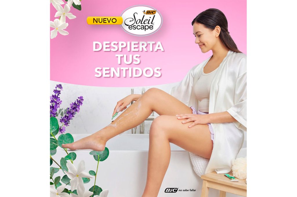 BIC Soleil Escape Rosa Magnolia, la nueva forma de rasurarte