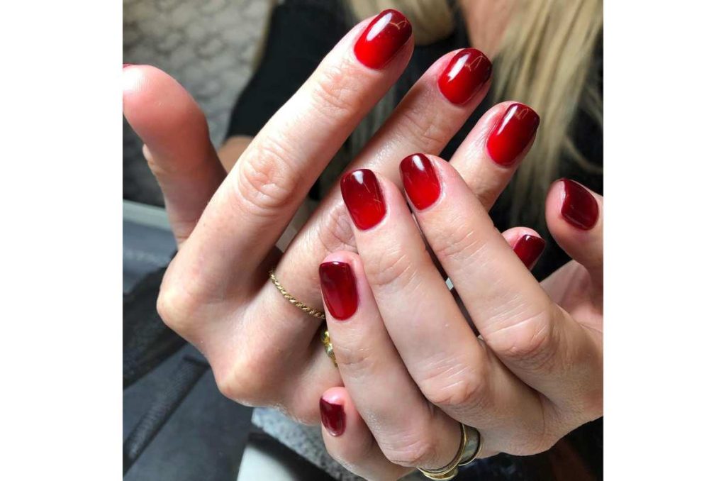 Uñas rojas inspo