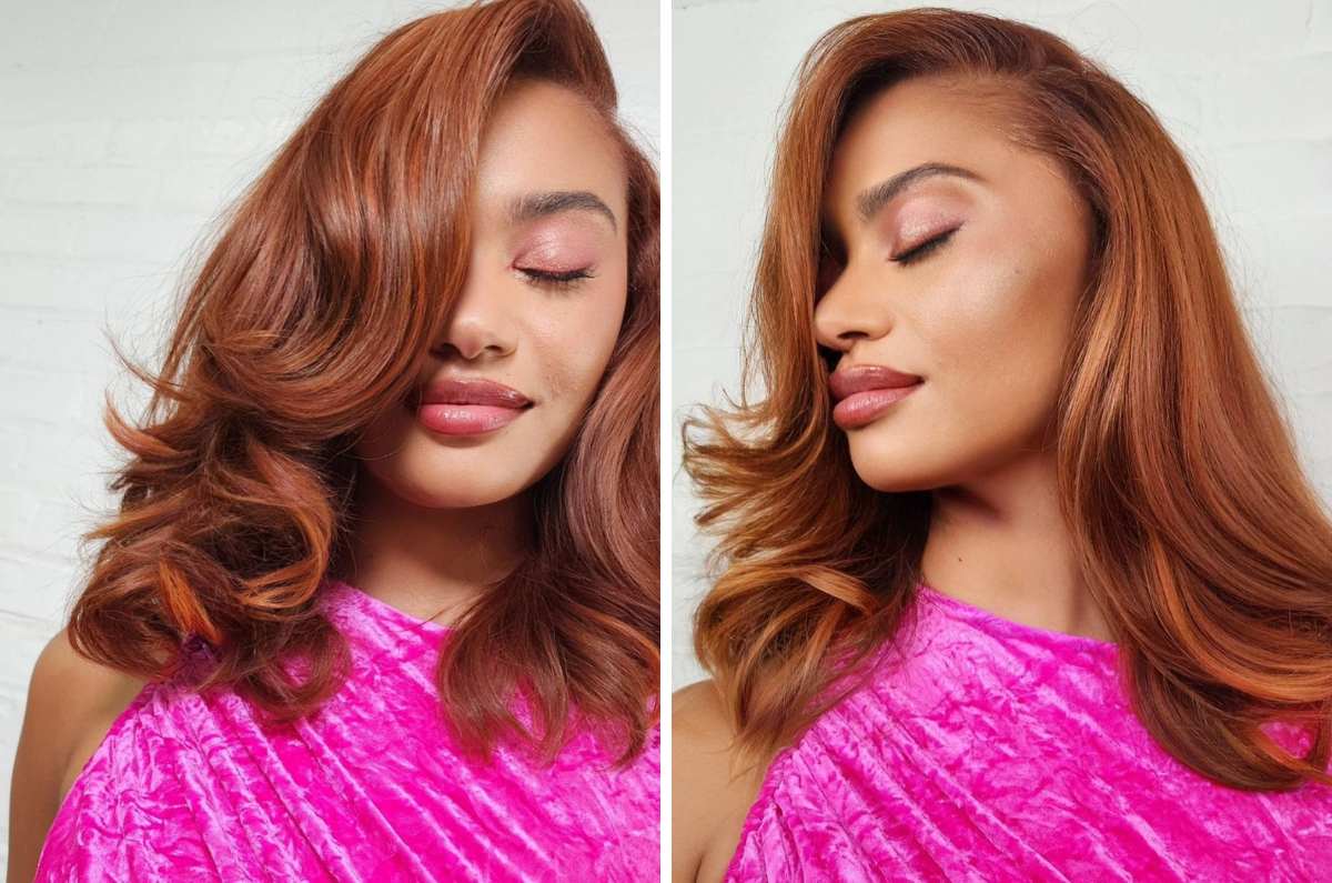 Cabello auburn: cómo elegir el tono perfecto para ti si eres morena