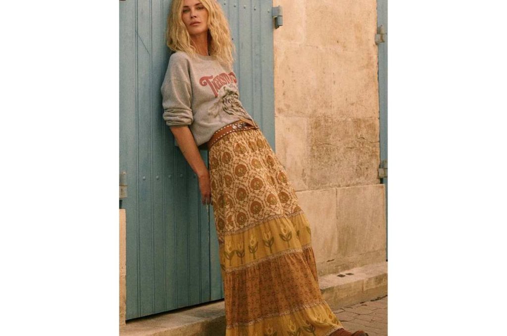 Faldas maxi boho: la prenda perfecta para la transición al otoño 0