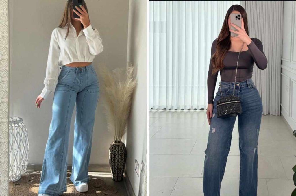 Jeans rectos: cómo llevarlos para un outfit de oficina 1