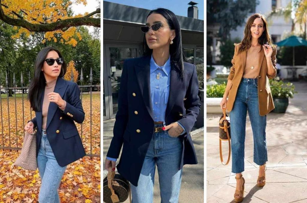 Jeans rectos: cómo llevarlos para un outfit de oficina 3
