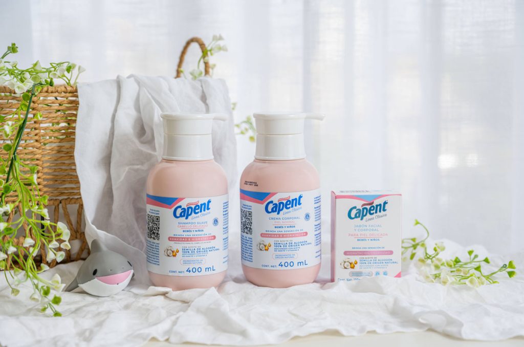 Cuida la piel delicada de tu bebé con Capent