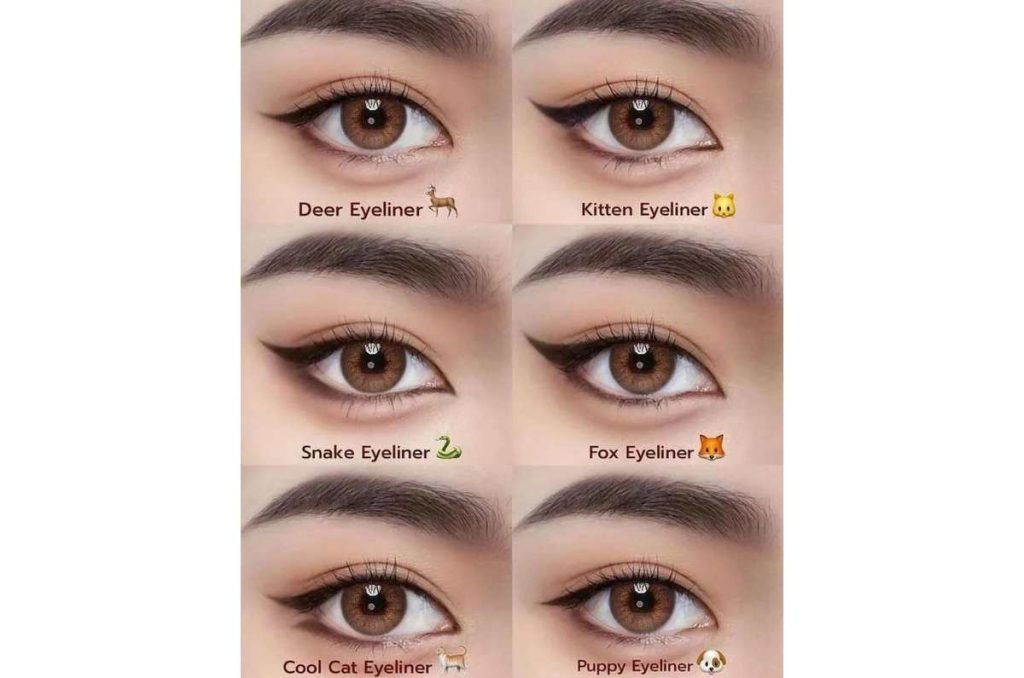 Puppy eyeliner o delineado correcto para ojos caídos
