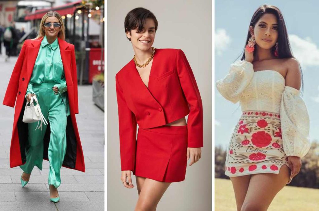 Combinaciones de outfits con verde, blanco y rojo para celebrar el 15 de septiembre 4